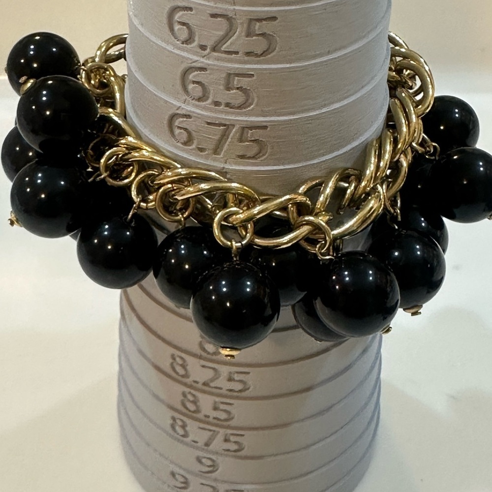 Monet Black and Gold Multi-Strand Necklace Set - Picture 13 of 16